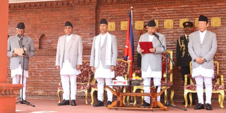 समानुपातिकबाट अर्जुननरसिंह केसीले लिए शपथ ग्रहण