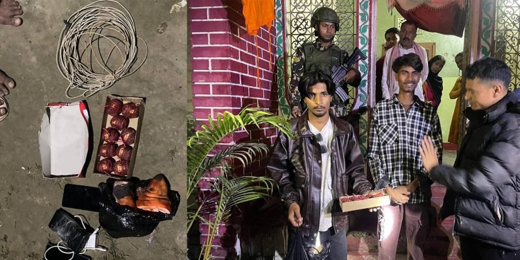 धार्मिक सद्भाव भड्काउने योजना असफल, ९ सुतली बम बरामद