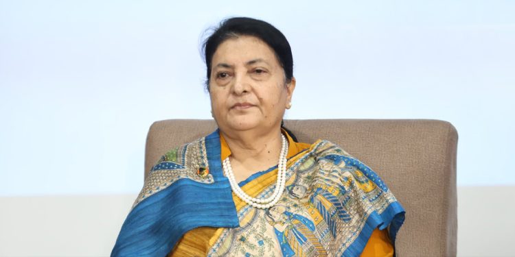 ओली-लेखक पक्राउप्रति पूर्वराष्ट्रपति भण्डारीको आपत्ति