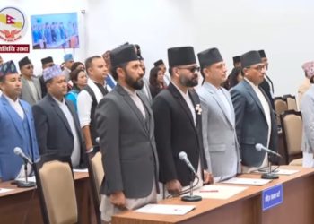 सांसदहरूको शपथ ग्रहण प्रक्रिया सुरु 