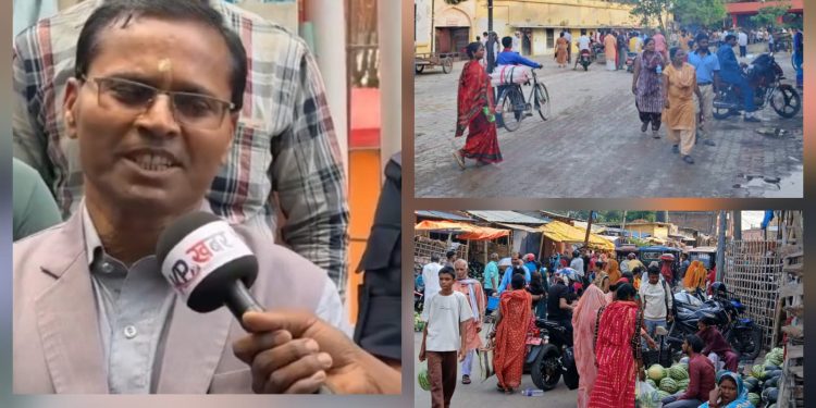 गंगासागर क्षेत्र खालीपछि अब पेठिया बजारतर्फ मन्त्रीको ध्यान