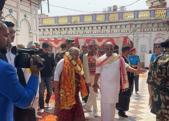 राजनीति होइन, आस्था-जानकी मन्दिरमा प्रधानमन्त्री कार्कीको सन्देश