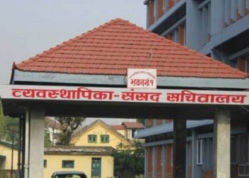 प्रतिनिधिसभा दलहरूको बैठकमा शीर्ष नेताहरू सहभागी