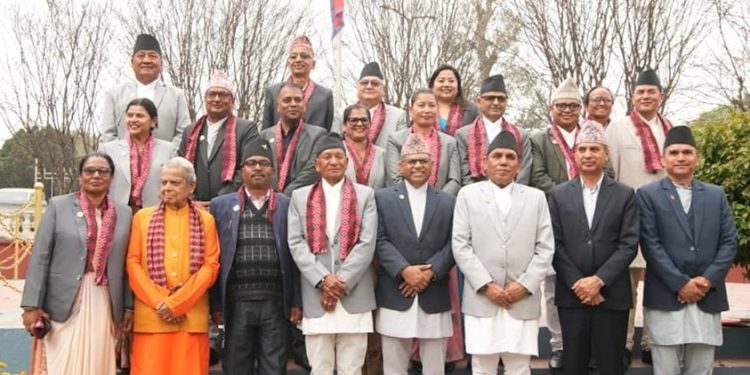 माघ ११ मा निर्वाचित १८ सांसदले लिए शपथ