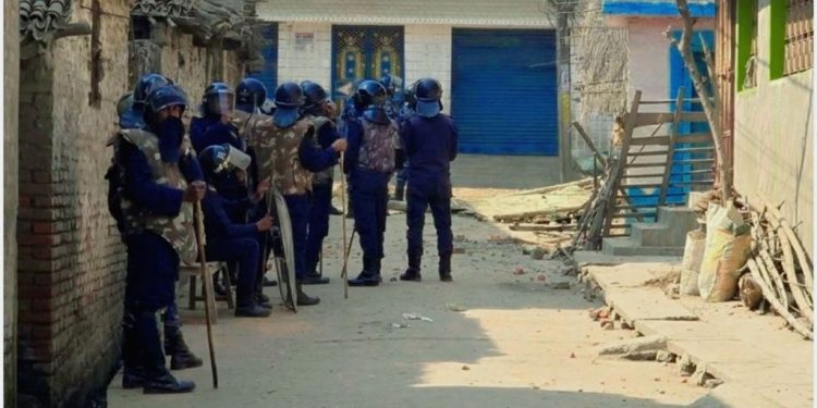 कपिलवस्तु झडप : अश्रुग्यास प्रहार, निषेधाज्ञा लागू