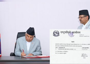 राष्ट्रपति पौडेलद्वारा सार्वजनिक खरिद अध्यादेश जारी