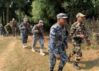 सीमा सुरक्षामा सक्रिय सशस्त्र प्रहरी