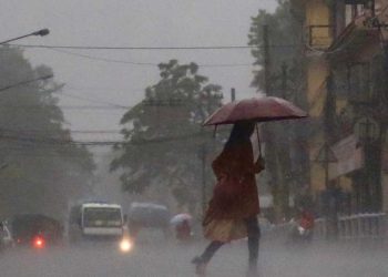 काठमाडौँसहित देशभर वर्षा, पश्चिममा कम सम्भावना