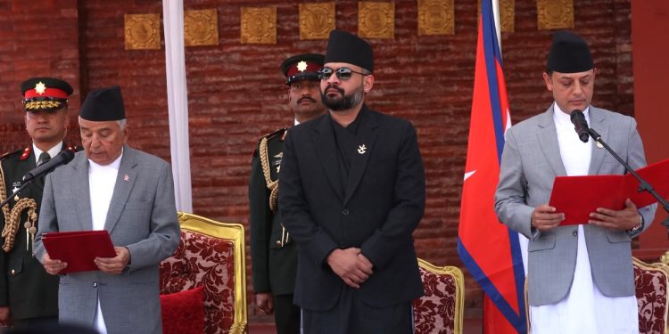 राष्ट्रपतिबाट सभामुख अर्याललाई शपथ