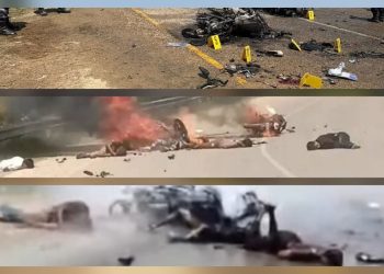 जलेश्वर-बर्दिबास सडकमा दुर्घटना, आगलागीमा ३ जनाको मृत्यु