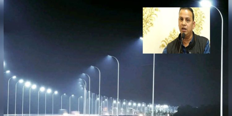 अँध्यारो हट्दै जनकपुर, एक महिनाभित्र सडक बत्ती बल्ने