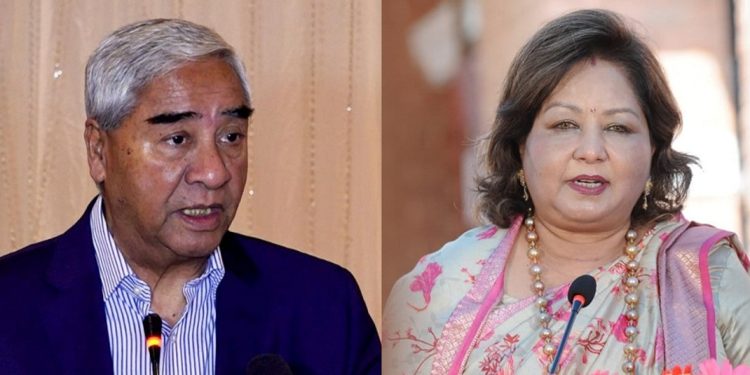 पूर्वप्रधानमन्त्री देउवा दम्पती विवादमा अदालतबाट पक्राउ आदेश