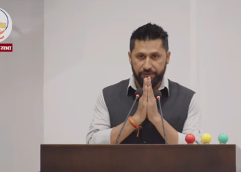 रवि लामिछानेद्वारा दलित समुदायसँग संसद्मा माफी