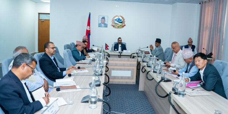संविधान संशोधन बहसपत्र तयार पार्न कार्यदलको बैठक सुरु