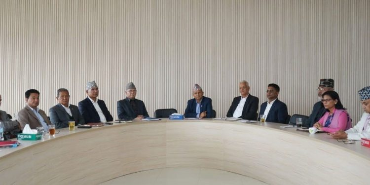 एमाले भित्रका विवादबारे छलफलका लागि सचिवालय बैठक सुरु