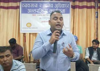 बढी कर तिर्ने व्यापारीलाई सम्मान गरिने : मन्त्री पटेल