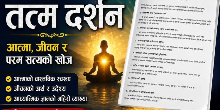 ‘तत्म दर्शन’ पुस्तक सार्वजनिक, आत्मा र जीवन दर्शनबारे गहन व्याख्या