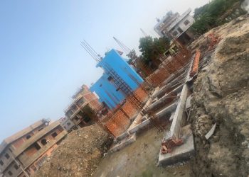 पोखरी पुरेर संरचना बनाइएको दाबी, स्थानीयले मागे छानबिन