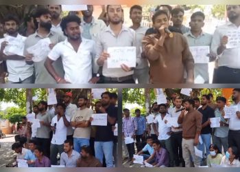 हेपाइ होइन अधिकार चाहिन्छ भन्दै स्वास्थ्यकर्मीको प्रदर्शन