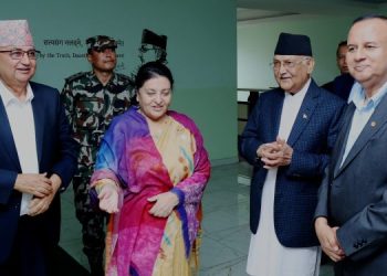 एमाले सचिवालयको निर्णय : भण्डारी फेरि पार्टीमा