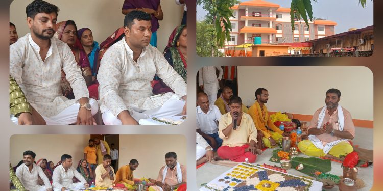पिपरा गाउँपालिकाको ‘जनता दरबार’मा विधिवत पूजन