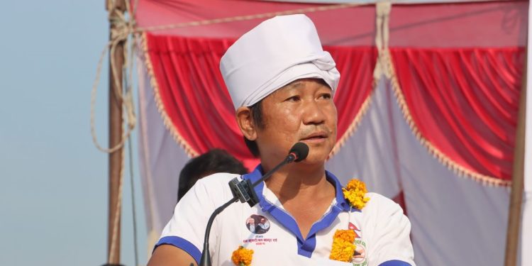 सीमामा सेना तैनाथ गर्नुपर्ने भन्दै साम्पाङले सरकारको ध्यानाकर्षण गराए