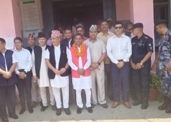 उच्च अदालत र जिल्ला अदालत पर्साको निरीक्षणमा गृहमन्त्री महतो