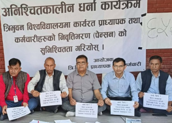 कार्यदलको प्रतिवेदन कार्यान्वयन नभएपछि त्रिविमा आन्दोलन