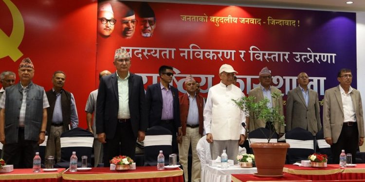 संगठन सुदृढीकरणका लागि एमालेको १० बुँदे संकल्प पारित