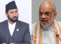 भारतीय गृहमन्त्री  अमित शाहसँग रवि लामिछानेकोभेट 