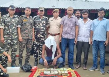 सीमापारबाट ६२३ ग्राम ब्राउन सुगर बरामद, तीन जना पक्राउ
