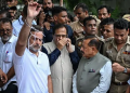 प्रधानमन्त्री निवासअघि धर्ना दिएका राहुल गान्धीसहित शीर्ष नेता पक्राउ