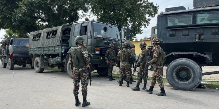 सुनसरी तनावपछि सेना, प्रहरी र सशस्त्रको संयुक्त निगरानी