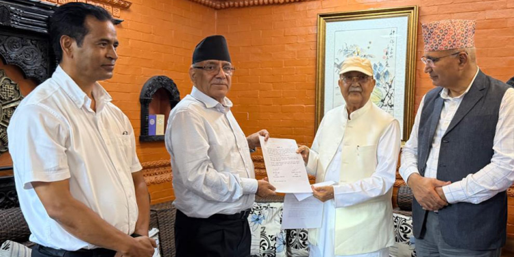 ओली-प्रचण्डबीच लिखित सहमति, पाँच प्रदेशको नेतृत्व भागबन्डा तय