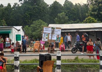बालिका हत्याको विरोधमा सिमरामा प्रदर्शन, डीएसपी निलम्बनको माग