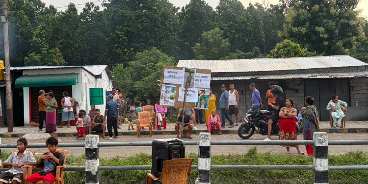 बालिका हत्याको विरोधमा सिमरामा प्रदर्शन, डीएसपी निलम्बनको माग