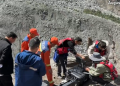 अवरोध तालको अवस्था निगरानी गर्न चीनले परिचालन गर्‍यो उद्धार तथा विपद् टोली