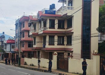 जनआस्था कार्यालयबाट कम्प्युटरलगायत सामग्री नियन्त्रणमा