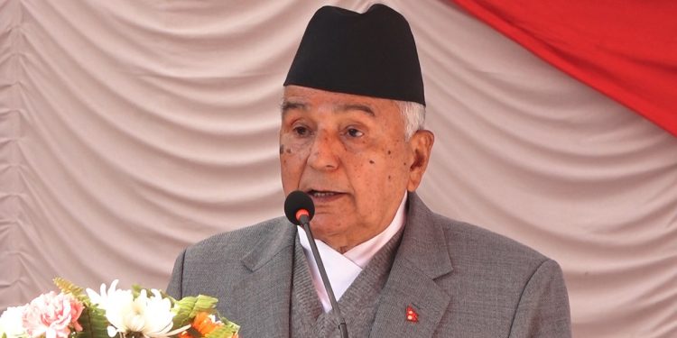 ‘साझा प्रयासबाट मात्रै समृद्ध नेपाल निर्माण सम्भव’ : राष्ट्रपति पौडेल