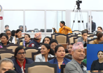 प्रश्न गर्न नदिएपछि रास्वपा सांसद तामाङ झोक्किँदै बैठकबाट बाहिरिइन