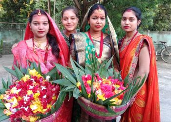 नवविवाहिताले मनाउने मधुश्रावणी पर्वको आज समापन