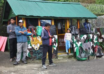 भोटेकोशी पीडितको श्रीनाथ गणबाहिर बढ्यो भीड