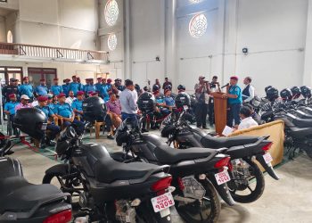 मधेशका आठ जिल्लाका प्रहरी युनिटले पाए मोटरसाइकल