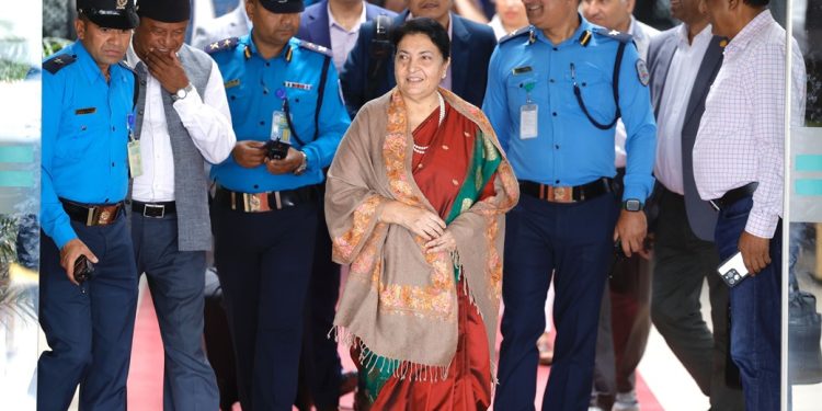 पूर्वराष्ट्रपति भण्डारी एमालेको वरिष्ठ नेता बनिन्
