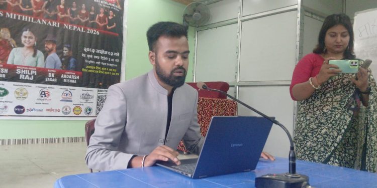 तिरहुतिया गाछीमा हुँदैछ ‘मिस मिथिलानारी नेपाल’को भव्य फिनाले