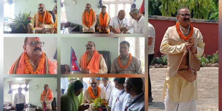जनकपुर क्षेत्र विकास परिषद्को अध्यक्षमा कौशल किशोर झा, सम्हाले पदभार