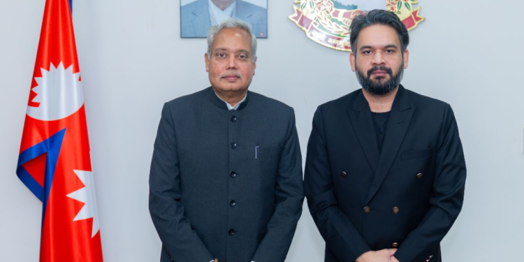 प्रधानमन्त्री शाहसँग भारतीय राजदूतको बिदाइ भेट