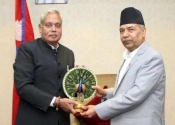 भारतीय राजदूत श्रीवास्तवलाई उपराष्ट्रपति यादवको बधाई