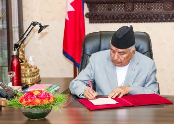 राष्ट्रपति पौडेलद्वारा विपद्सम्बन्धी अध्यादेश जारी