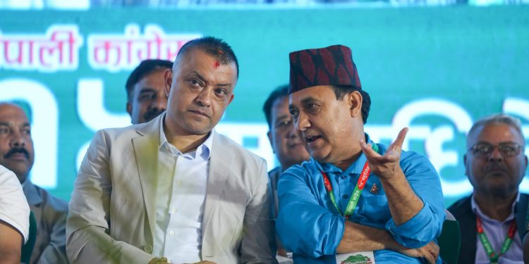कांग्रेस एउटा परिवार हो, नेतृत्वका लागि प्रतिस्पर्धा मात्रै : गगन थापा